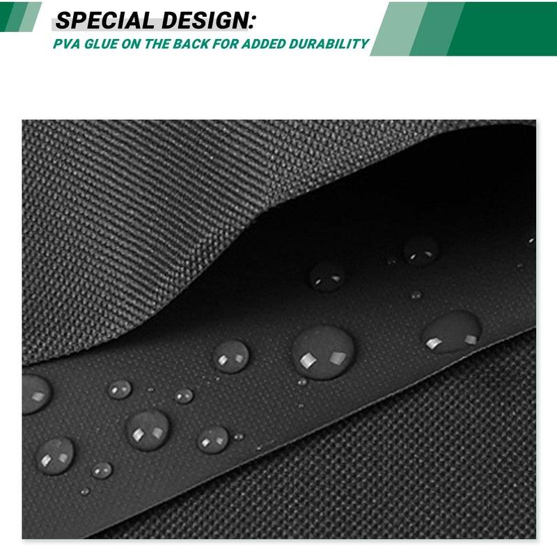 CATOTEL Patio Umbrella Cover Waterproof Umbrella Covers for Outdoor Umbrellas for 7 to 9Ft Umbrellas Protective Garden Market Parasol Umbrellas with Zipper and Rod  Black - Image 4